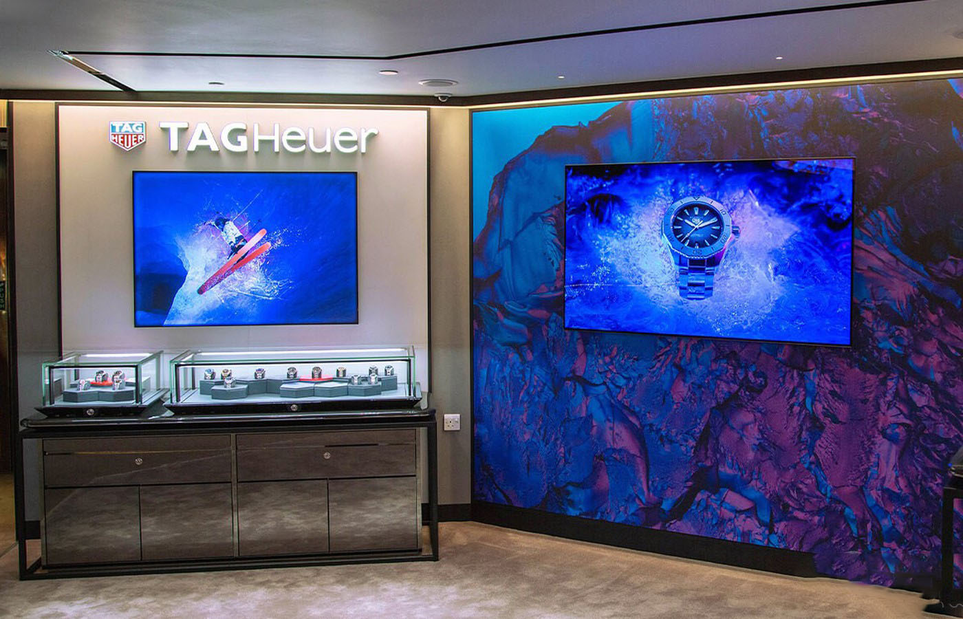 泰格豪雅精品店(圖) 泰格豪雅精品店(圖)